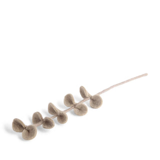 Felt Leaf Branch Round