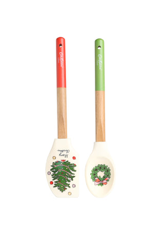 Wreath Silicone Spatula & Spoon Set