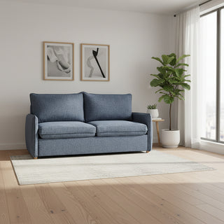 Eccles 3 Seater Sofa Bed - Denim Blue