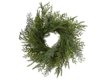 Mixed Greenery Wreath