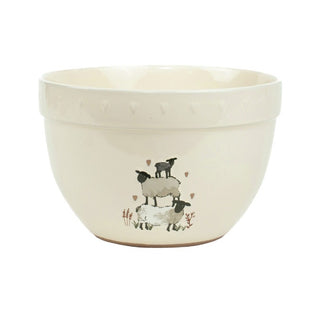Highland Sheep Ceramic Mixing Bowl