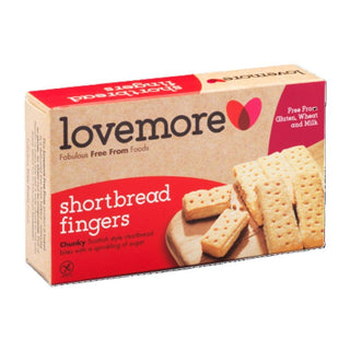Gluten Free Shortbread Fingers 125g  