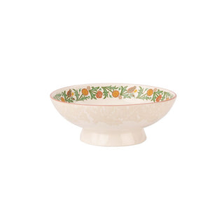 Kitchen Garden Medium Footed Serving Bowl