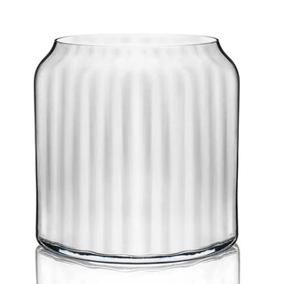 Mirage Wide Crystal Vase 19cm