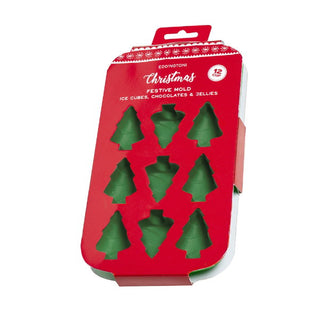 Christmas Tree Silicone Tray 12 Cup
