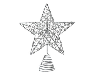 Silver Wire Tree Topper