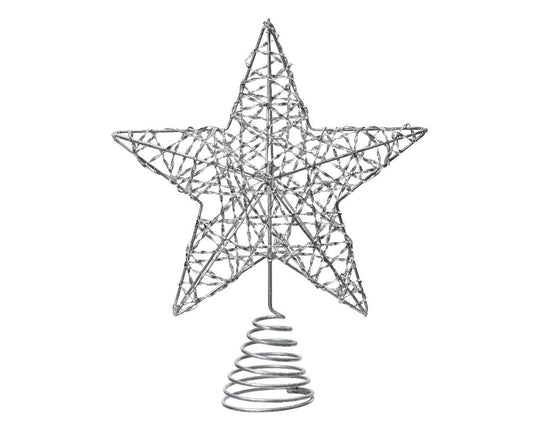 Silver Wire Tree Topper