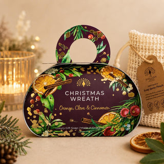 Christmas Wreath Luxury Gift Soap