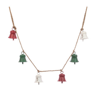 Metal Bell Garland Multi