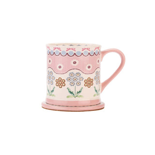Spitalfields Silk Mug & Coaster Set