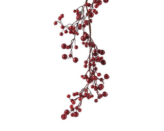 Red Berries Twig Garland