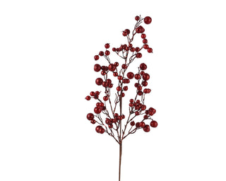 Red Berries Twig Spray