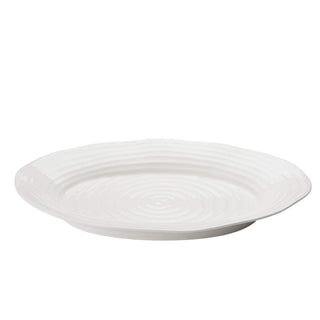 Large Oval Serving Plate White
