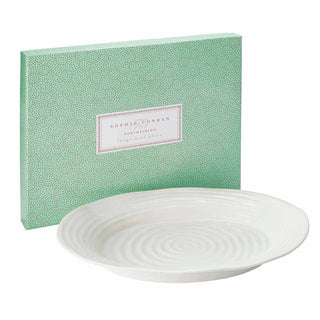 Large Oval Serving Plate White