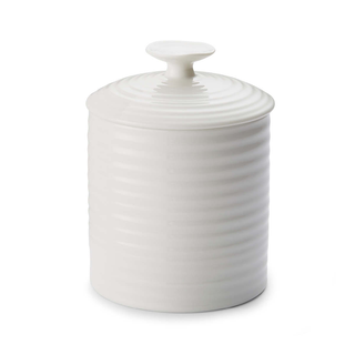 Small Storage Jar White