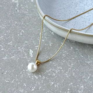 Tarnish Resistant Pearl Necklace