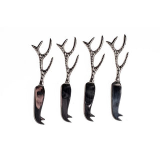 Antler Mini Cheese Knives Set of 4