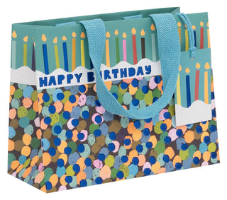 Sapphire Spots Landscape Medium Bag