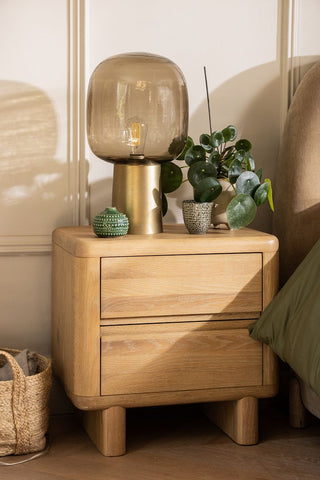 Flynn Bedroom 2 Drawer Bedside