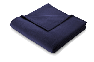 Cotton Home Midnight Blue Throw