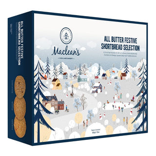 Scottish All Butter Festive Shortbread Selection Pack 600g