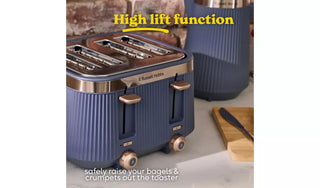 Bronte 4 Slice Toaster Soft Navy