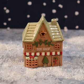 Stoneware Toy Shop Candle Holder
