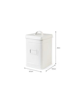 Classic Storage Tin Lily White