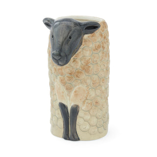 Highland Sheep Ceramic Utensil Pot