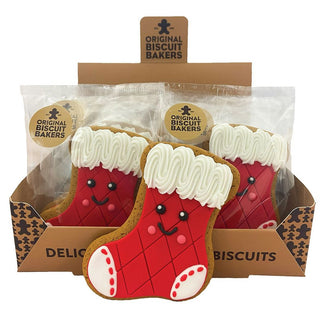 Christmas Stocking Gingerbread Biscuits 65g