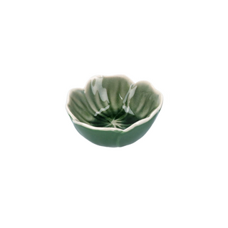 Green Flower Shaped Mini Bowl