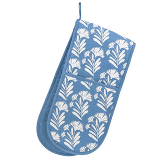 Country Flowers Double Oven Glove