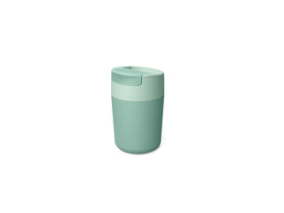Sipp™ Green Travel Mug with Hygienic Lid 340ml