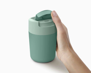 Sipp™ Green Travel Mug with Hygienic Lid 340ml