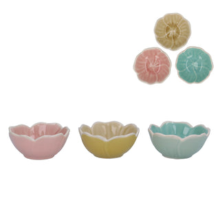 Dusky Pink Flower Shaped Mini Bowl