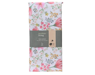 Pink & Yellow Floral Table Runner