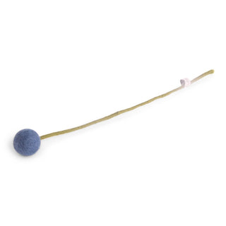 Felt Flower Dot Blue 3cm