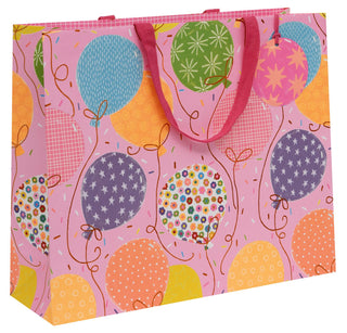Big Balloons Pink Landscape Shopper Bag