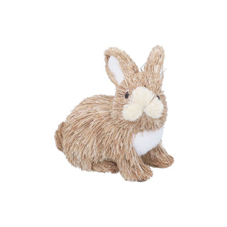 Natural Sitting Bristle Bunny