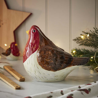 Robins Retreat Ceramic Utensil Pot Robin