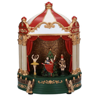 Nutcracker Theatre Resin Music Box 31cm