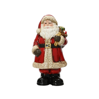 Santa Holding Tree Ornament 29.5cm