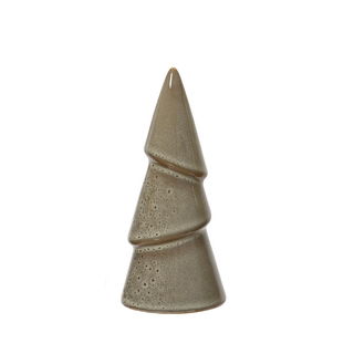 Green Slant Three Teir Chirstmas Tree 15cm