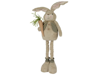 Standing Bunny with Carrot Decoration