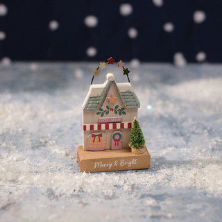 Merry & Bright Toy Shop Wood Block