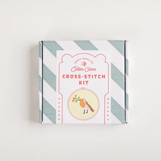 Robin & Berry Beginner Counted Cross Stitch Kit