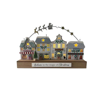 Believe in the Magic of Christmas Shop Wood Block