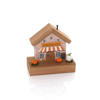 Pumpkin Spice Decorative Cafe House Wood Block