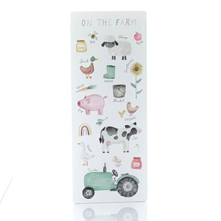 Mini Farm Animals Baby Wood Plaque