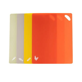 Colour Chopping Boards 38cm 4Pk